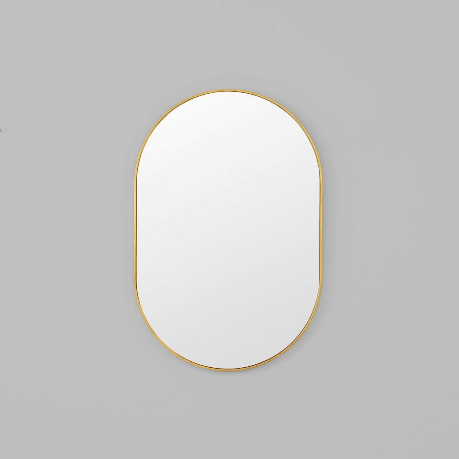 Bjorn Oval Brass - Mirror Mirror Australia