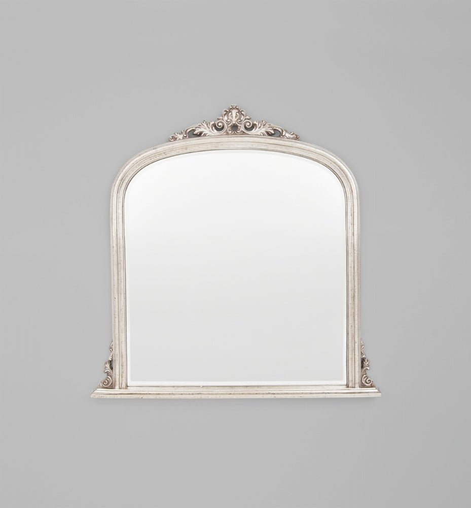 Domed Over Mantel Silver - Mirror Mirror Australia