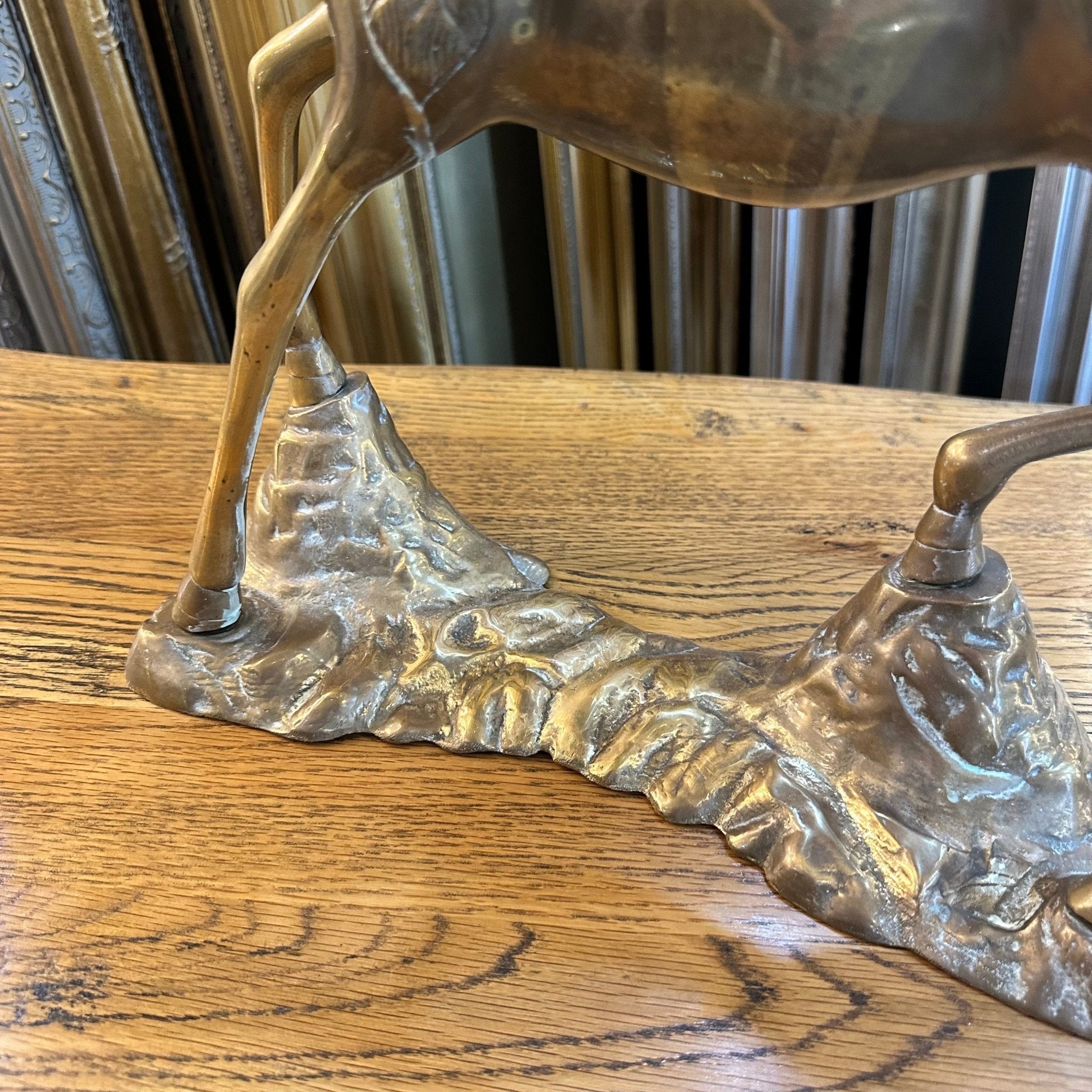 Hollywood Regency Brass Stag - Mirror Mirror Australia