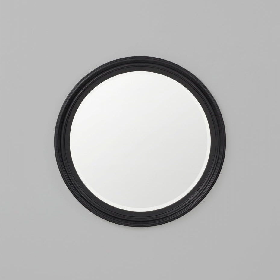Iona Round Black - Mirror Mirror Australia
