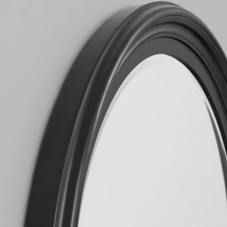 Iona Round Black - Mirror Mirror Australia